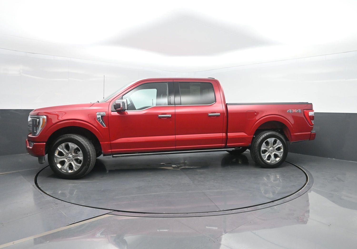 Rapid Red Metallic Tinted Clearcoat 2023 Ford F-150 Pickup Truck Four-Wheel Drive Automatic