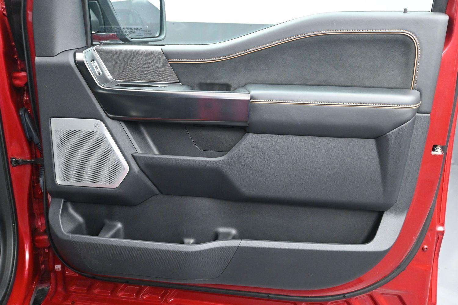 Used 2023 Rapid Red Metallic Tinted Clearcoat Ford Platinum image 9