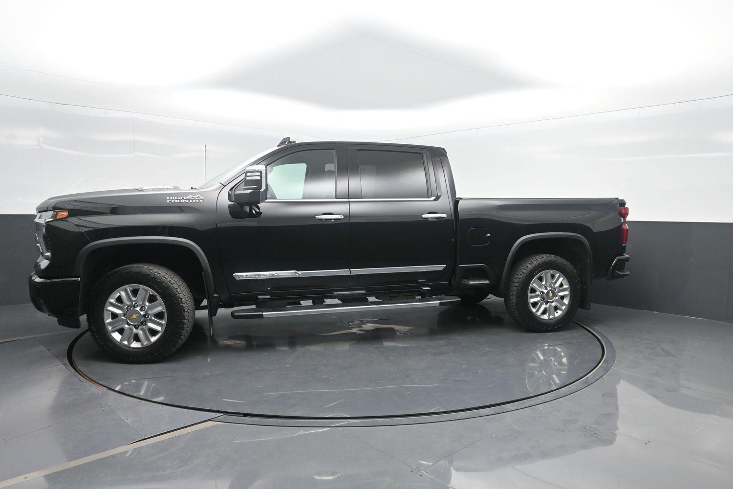 Black 2024 Chevrolet Silverado 2500HD Pickup Truck Four-Wheel Drive Automatic