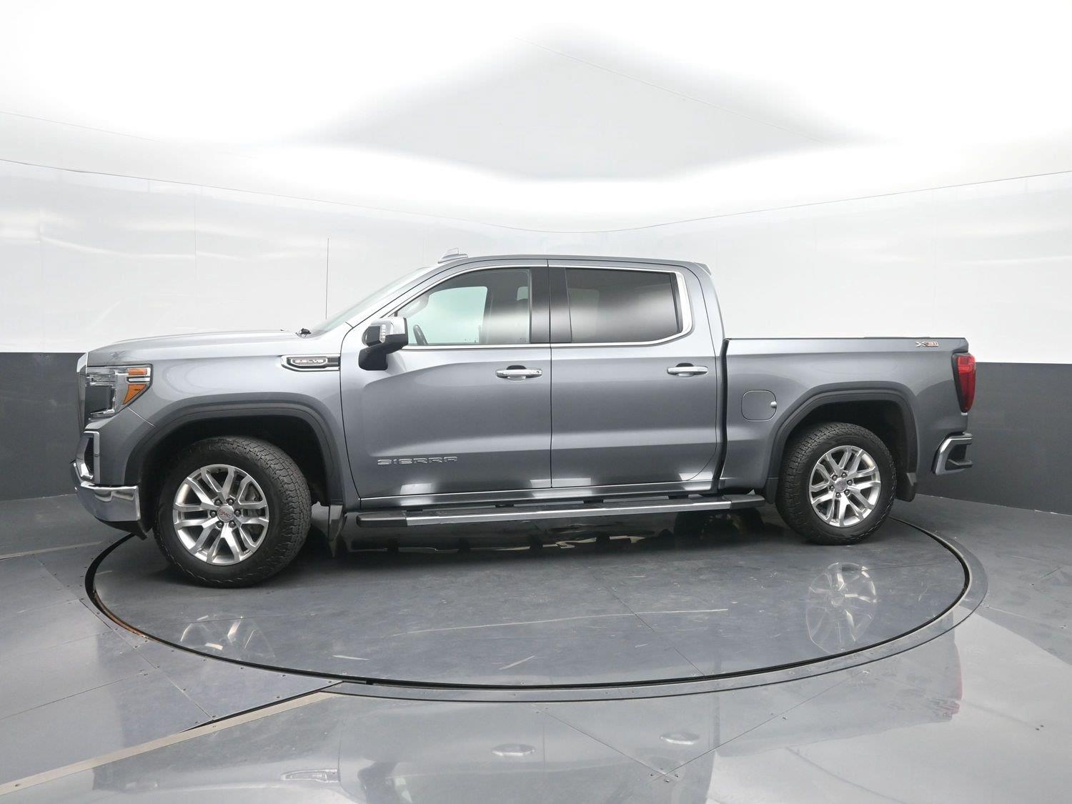 Gray (Satin Steel Metallic) 2019 GMC Sierra 1500 Pickup Truck Four-Wheel Drive Automatic