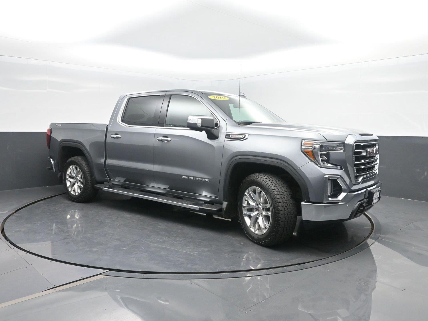Used 2019 Satin Steel Metallic GMC SLT image 4
