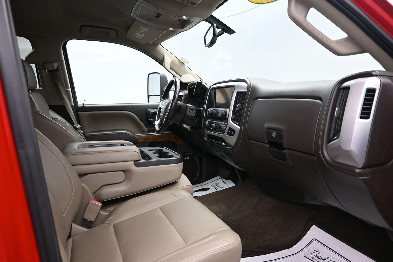 Used 2015 Fire Red GMC SLT image 12