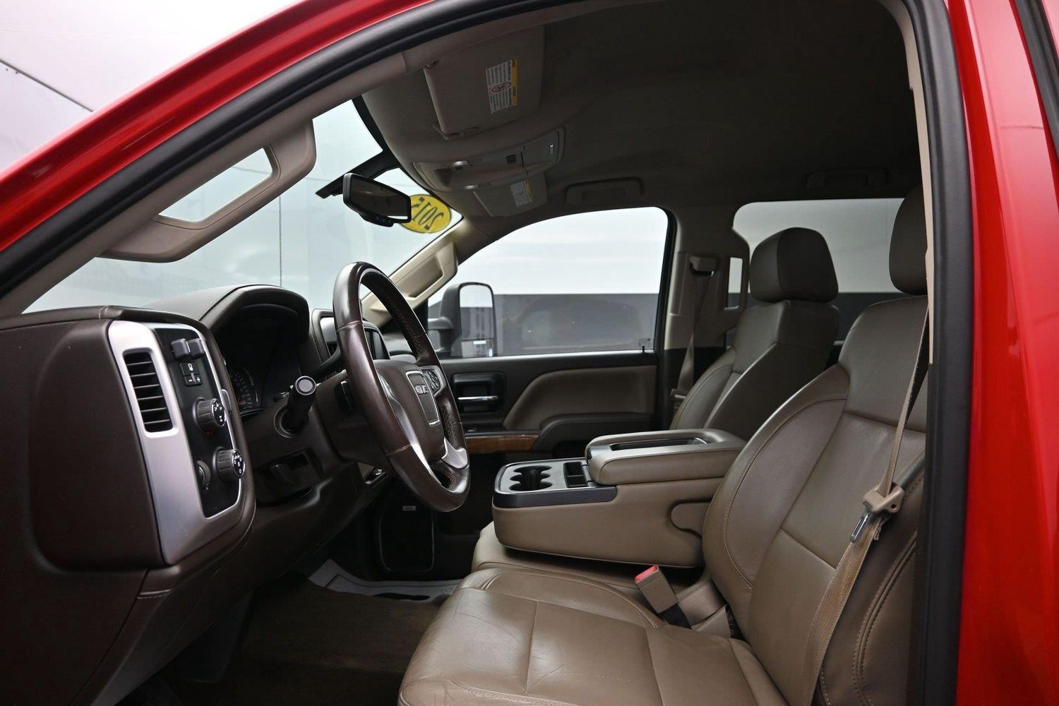 Used 2015 Fire Red GMC SLT image 22