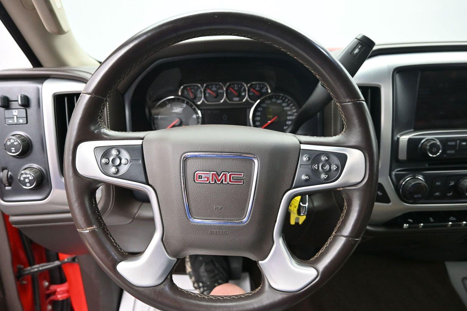 Used 2015 Fire Red GMC SLT image 24