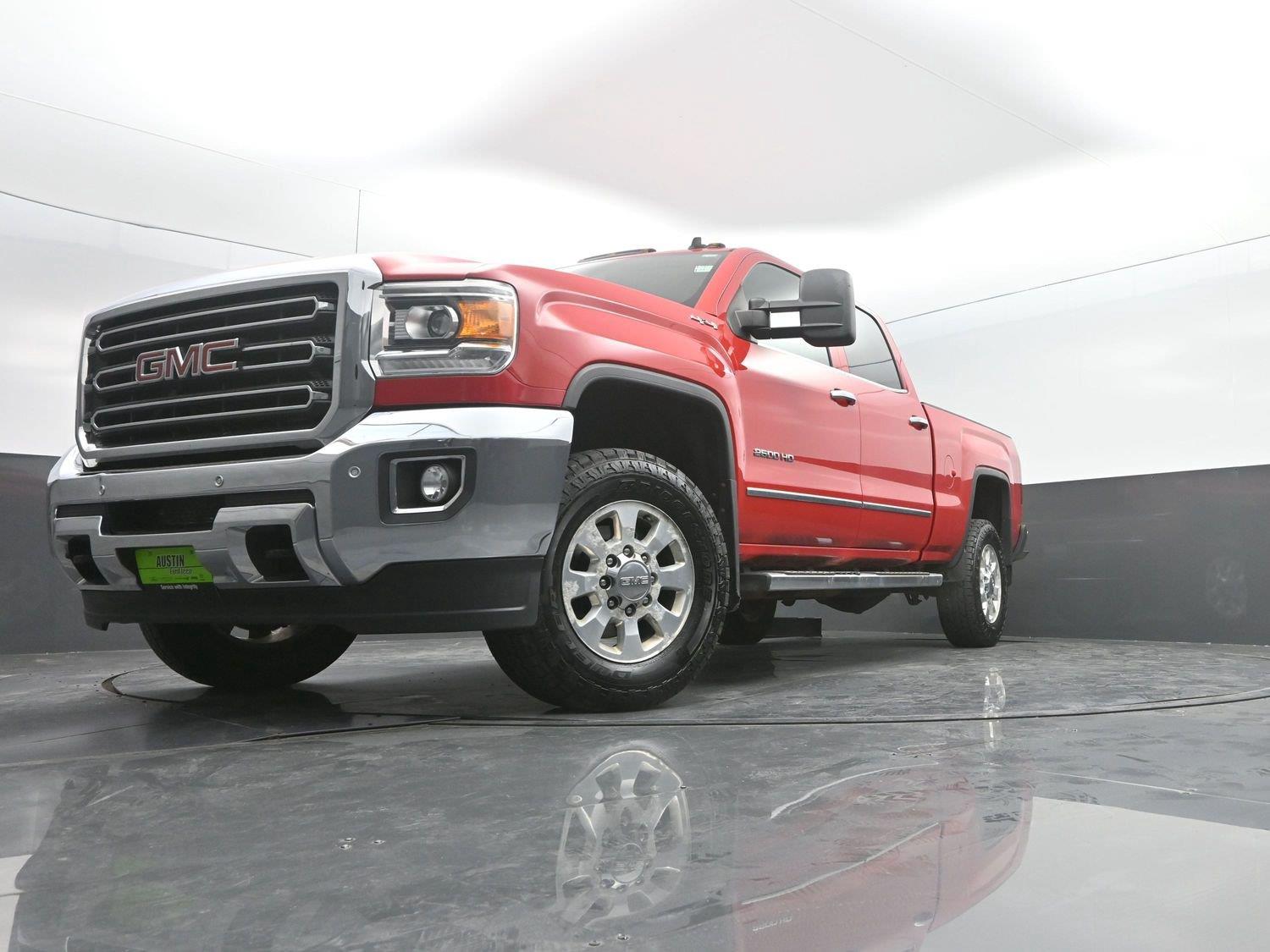 Used 2015 Fire Red GMC SLT image 46