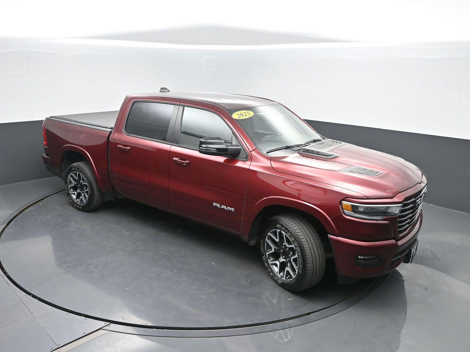 Used 2025 Delmonico Red Pearlcoat Ram Laramie image 42