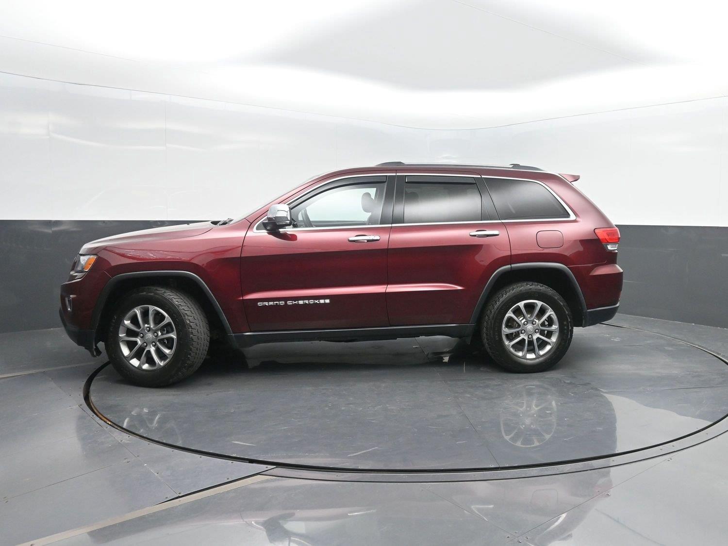 Velvet Red Pearlcoat 2016 Jeep Grand Cherokee SUV / Crossover Four-Wheel Drive 8-Speed Automatic
