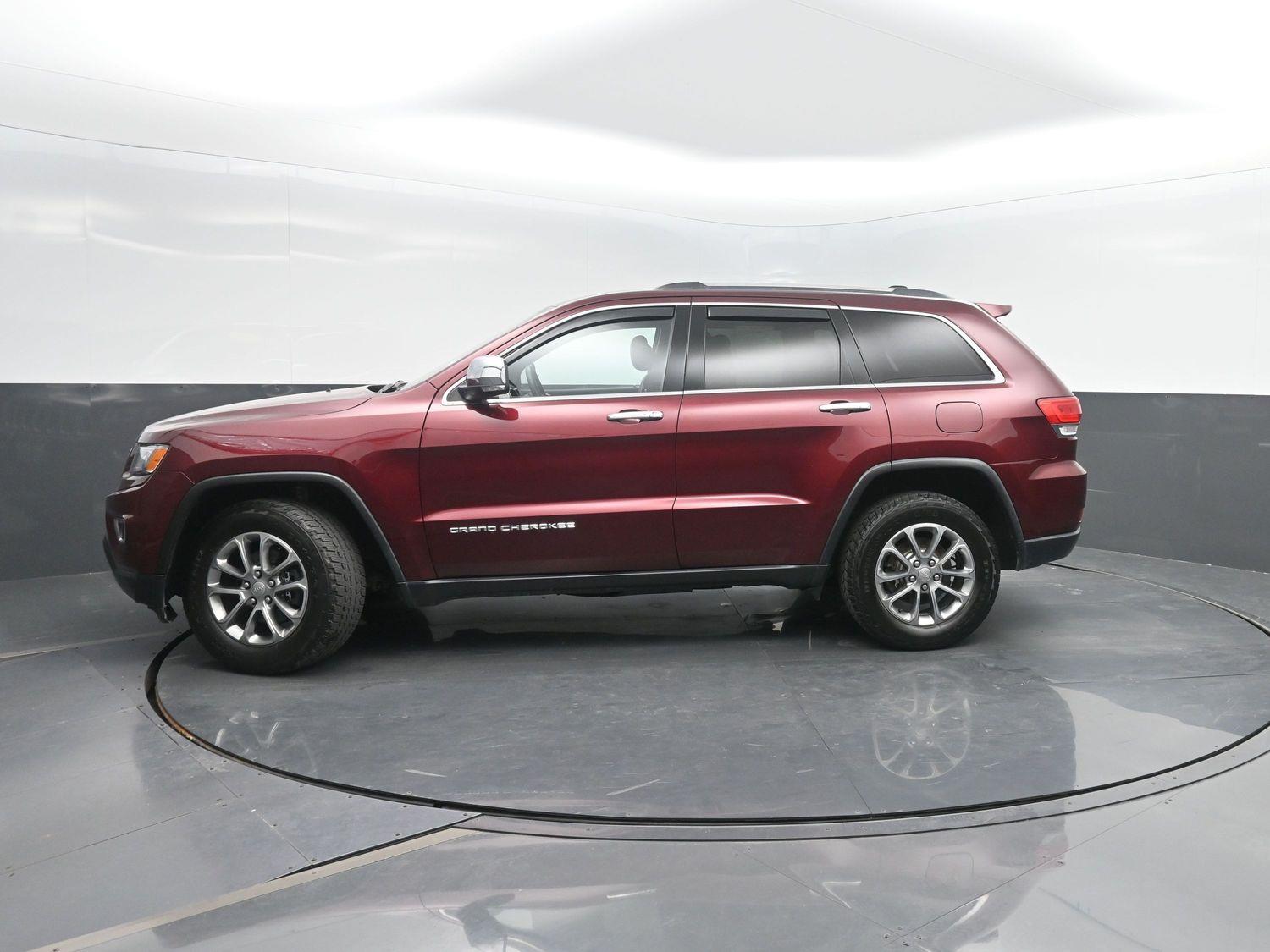 Velvet Red Pearlcoat 2016 Jeep Grand Cherokee SUV / Crossover Four-Wheel Drive 8-Speed Automatic