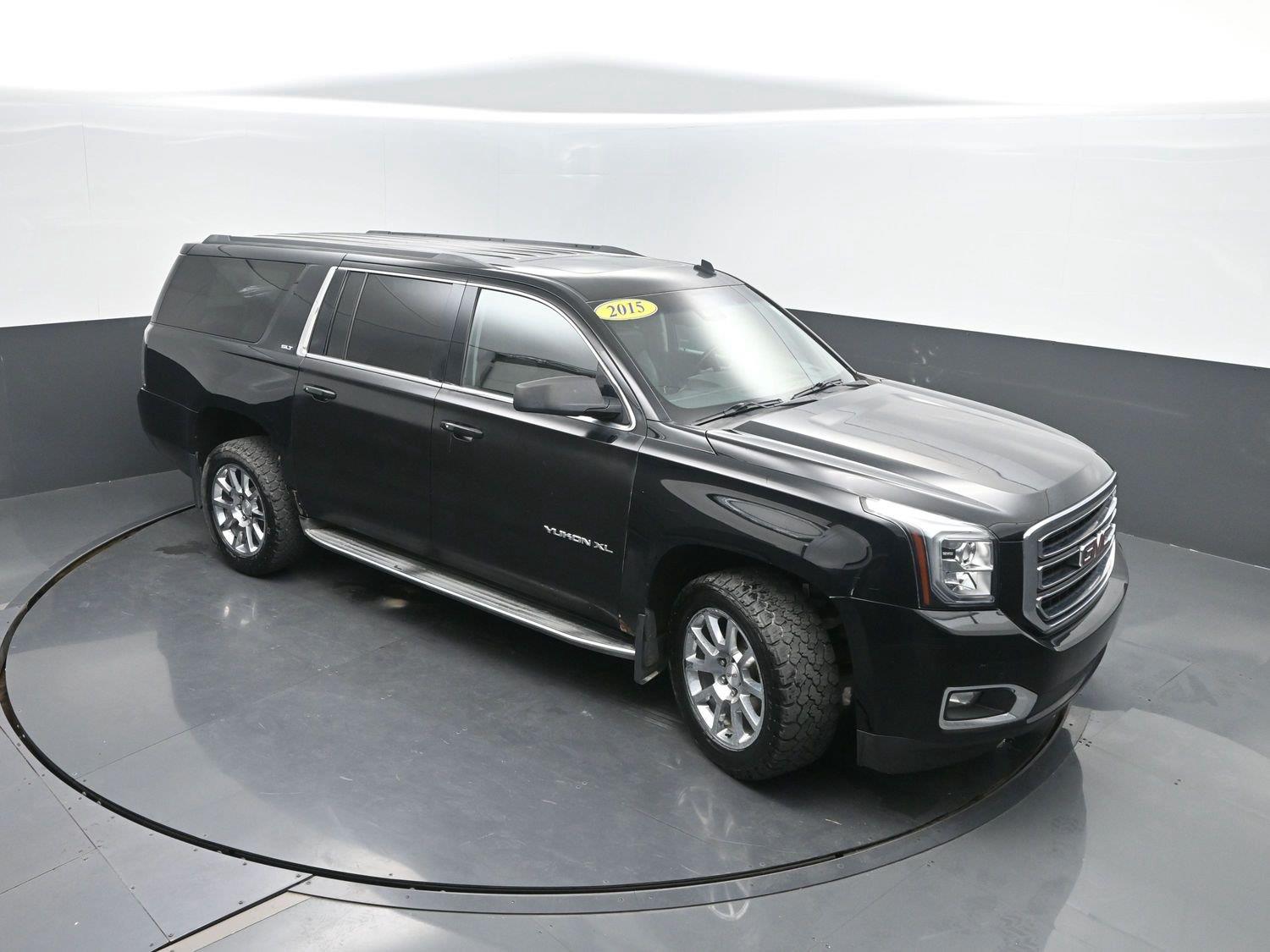 Used 2015 Onyx Black GMC SLT image 41