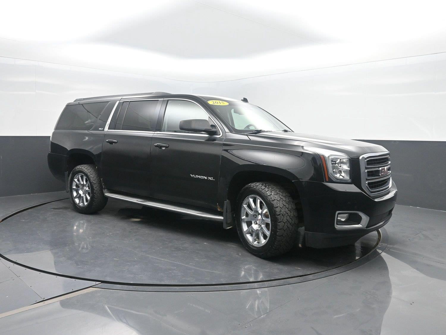 Used 2015 Onyx Black GMC SLT image 5