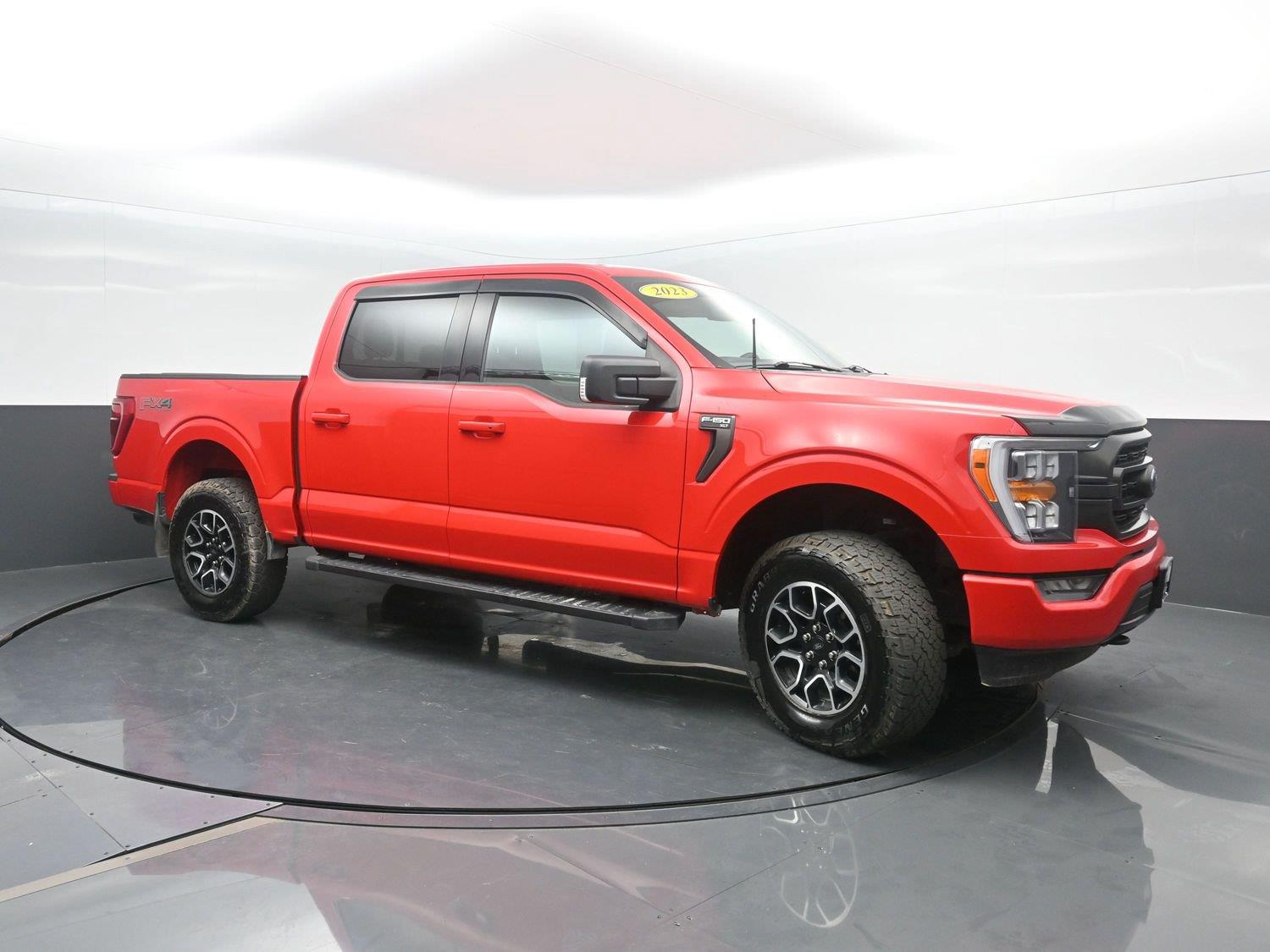 Used 2023 Race Red Ford XLT image 4