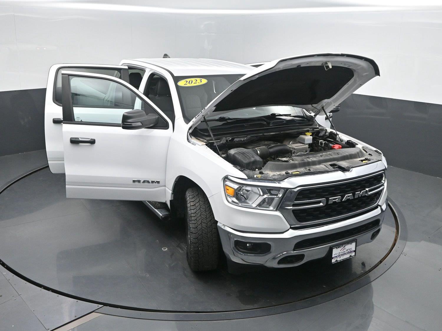 Used 2023 Bright White Clearcoat Ram Big Horn image 43
