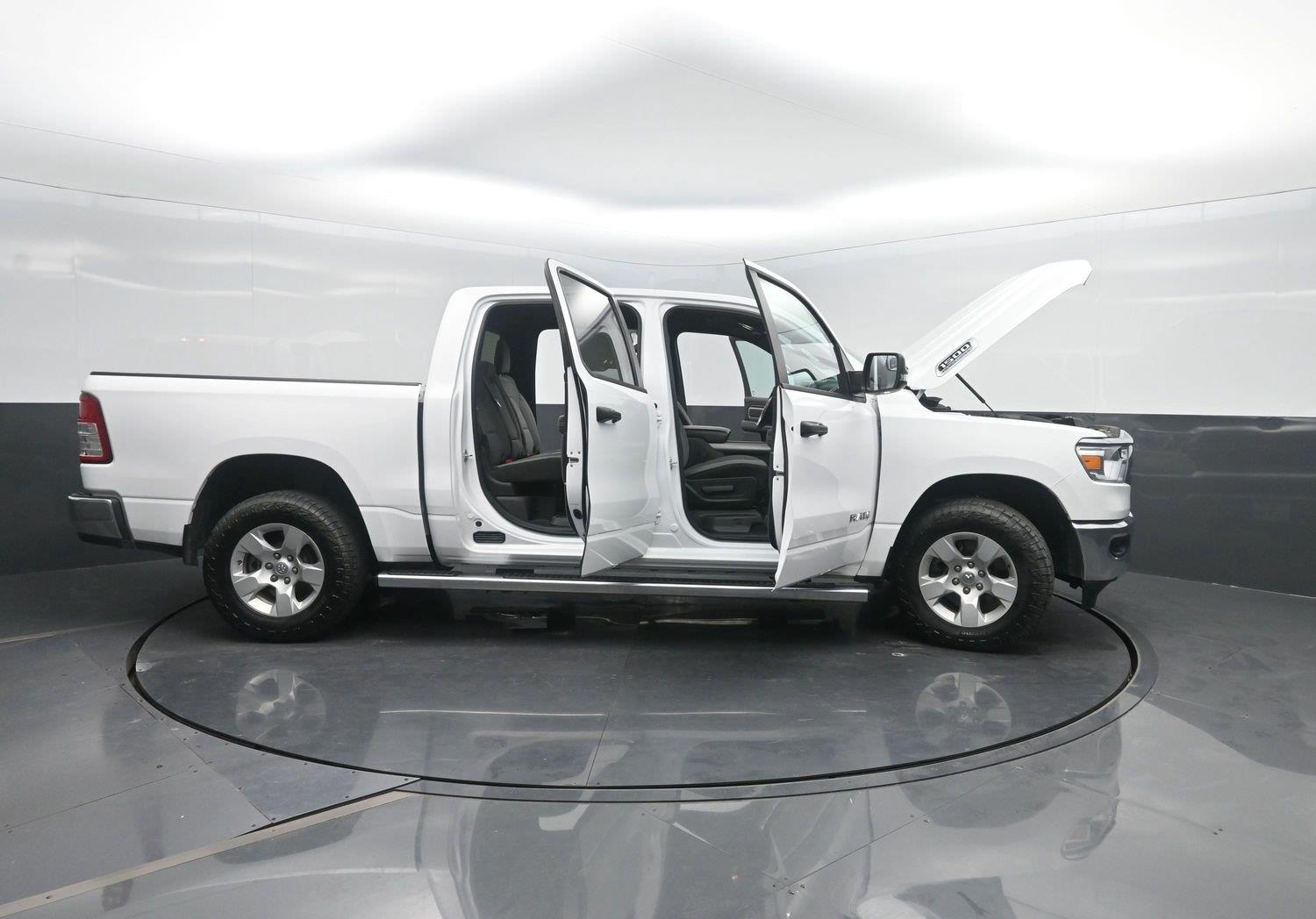 Used 2023 Bright White Clearcoat Ram Big Horn image 45