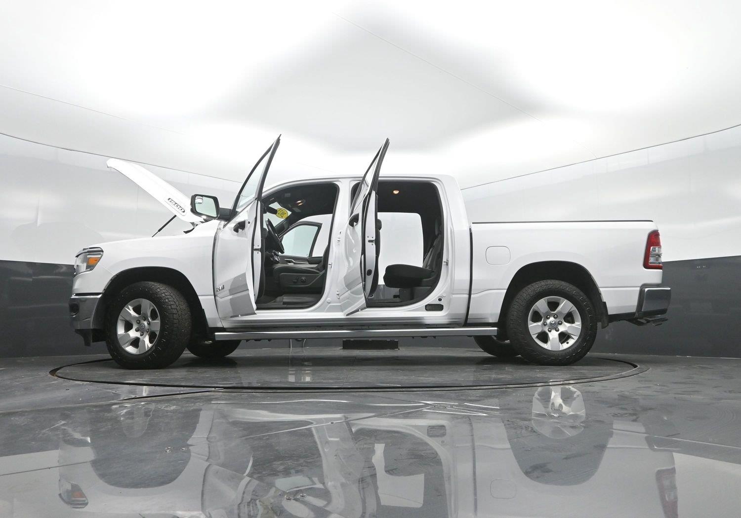 Used 2023 Bright White Clearcoat Ram Big Horn image 48