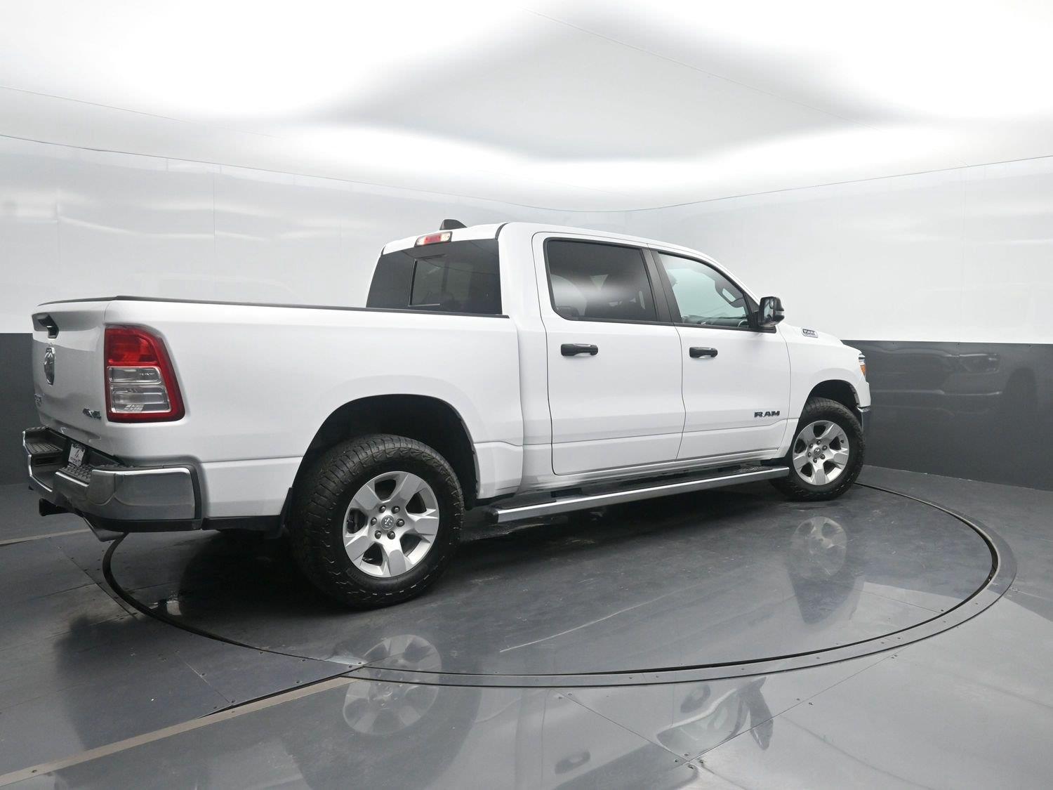Used 2023 Bright White Clearcoat Ram Big Horn image 2
