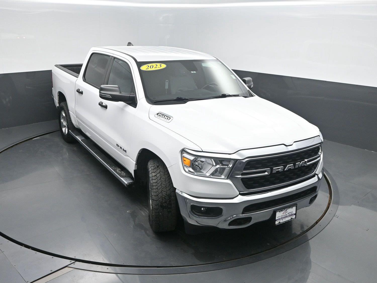 Used 2023 Bright White Clearcoat Ram Big Horn image 37