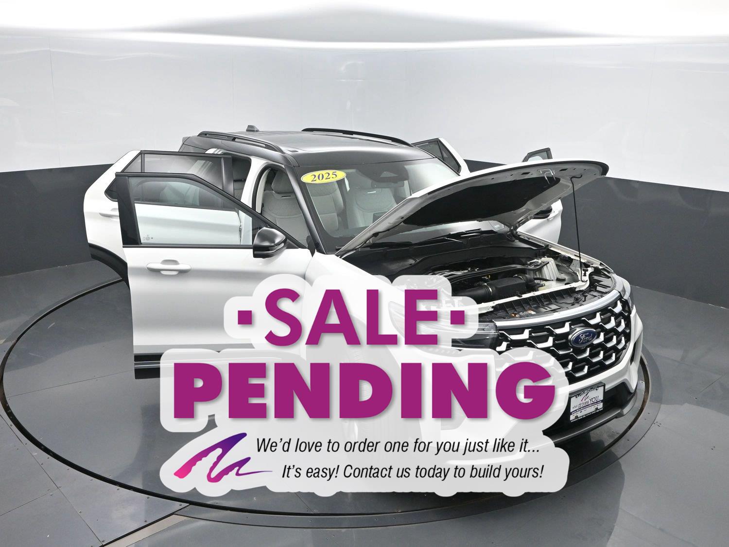 Used 2025 Star White Metallic Tri-Coat FORD Platinum image 49