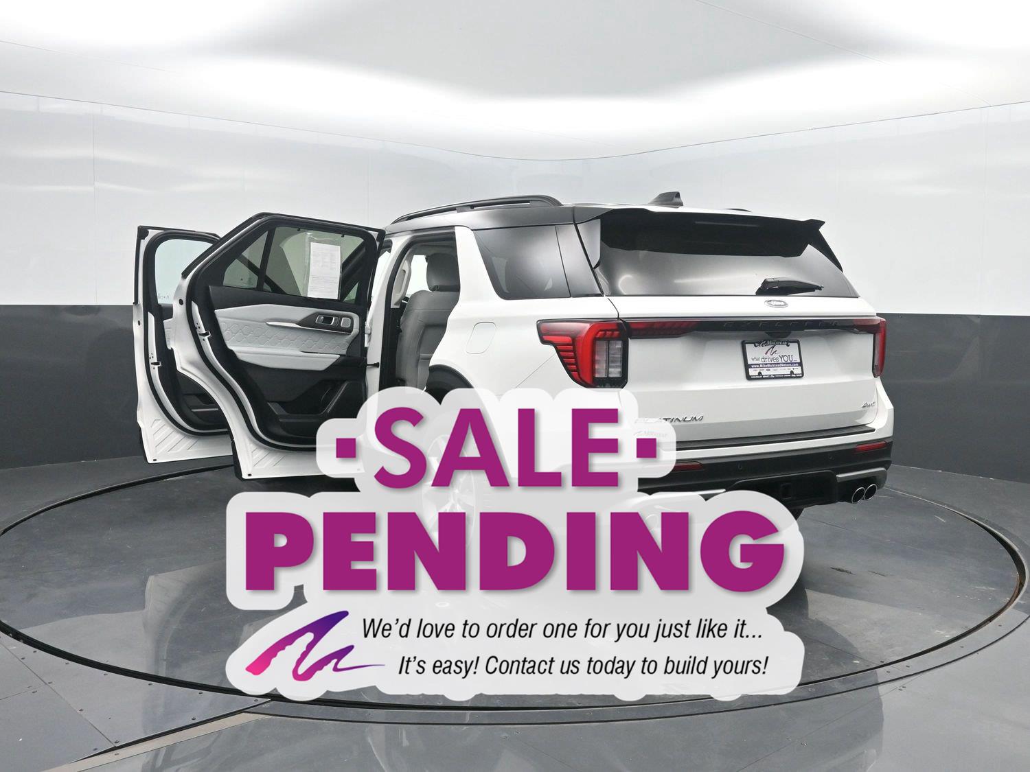 Used 2025 Star White Metallic Tri-Coat FORD Platinum image 50