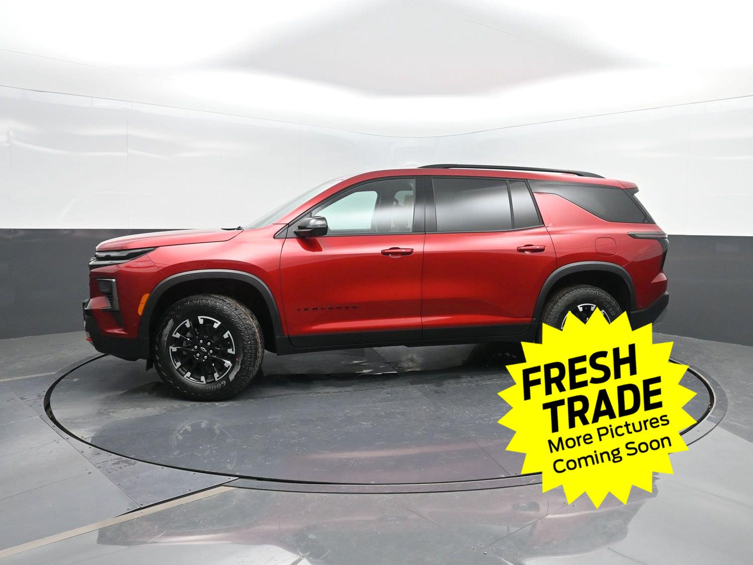 Radiant Red Tintcoat 2026 Chevrolet Traverse SUV / Crossover Four-Wheel Drive 8-Speed Automatic