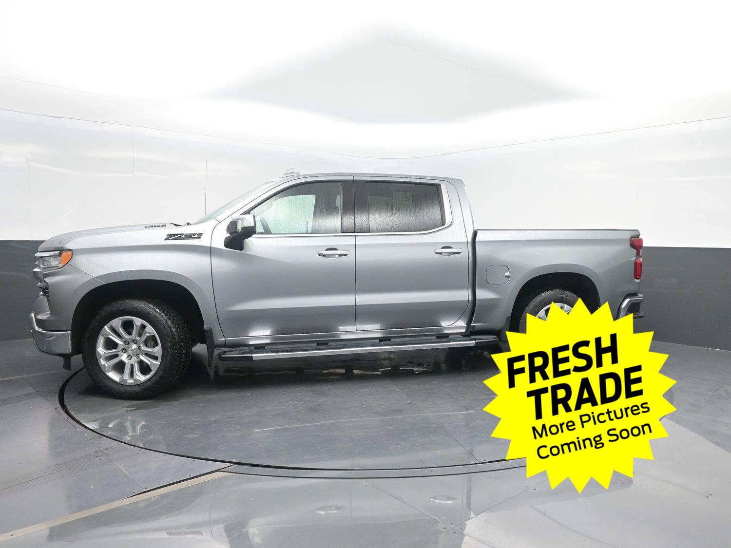 Sterling Gray Metallic 2023 Chevrolet Silverado 1500 Pickup Truck Four-Wheel Drive Automatic