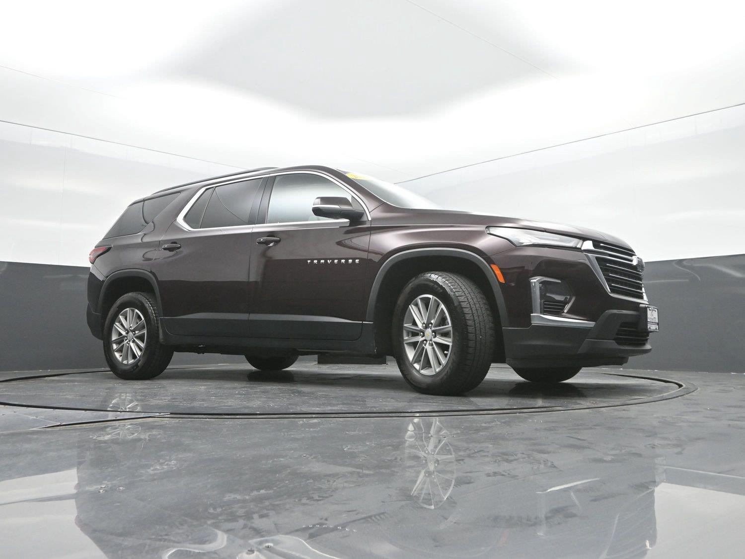 Used 2022 Black Cherry Metallic Chevrolet LT Leather image 39