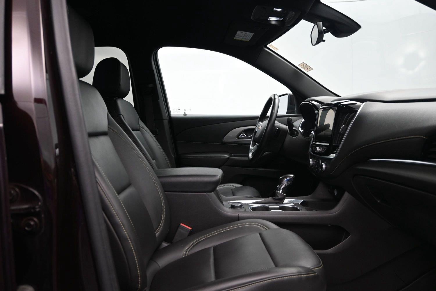 Used 2022 Black Cherry Metallic Chevrolet LT Leather image 12