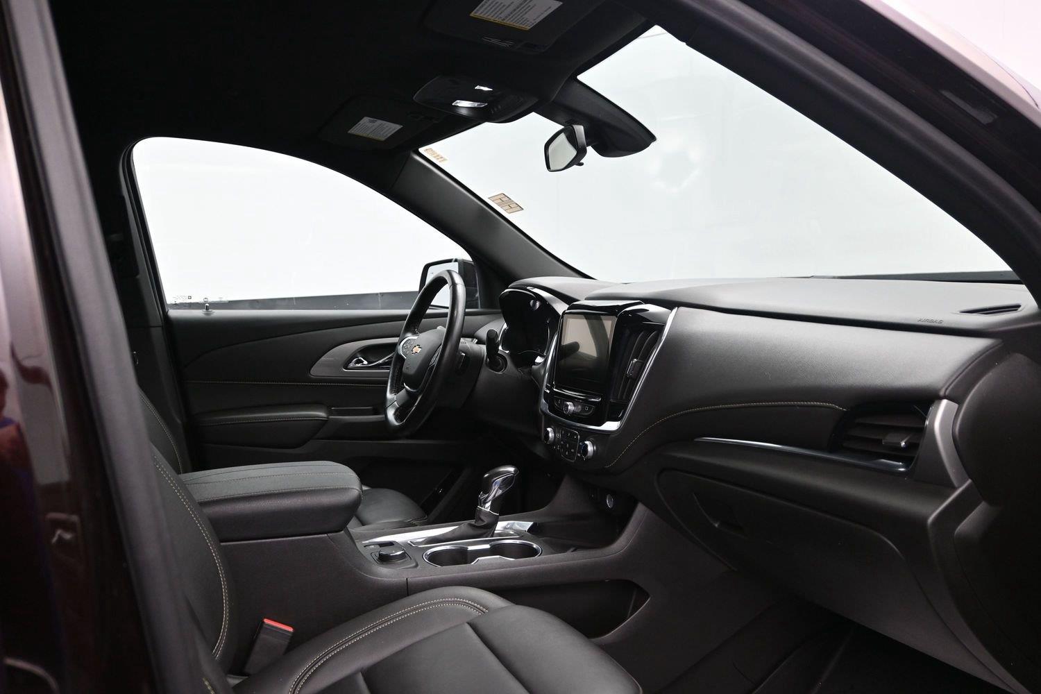 Used 2022 Black Cherry Metallic Chevrolet LT Leather image 13