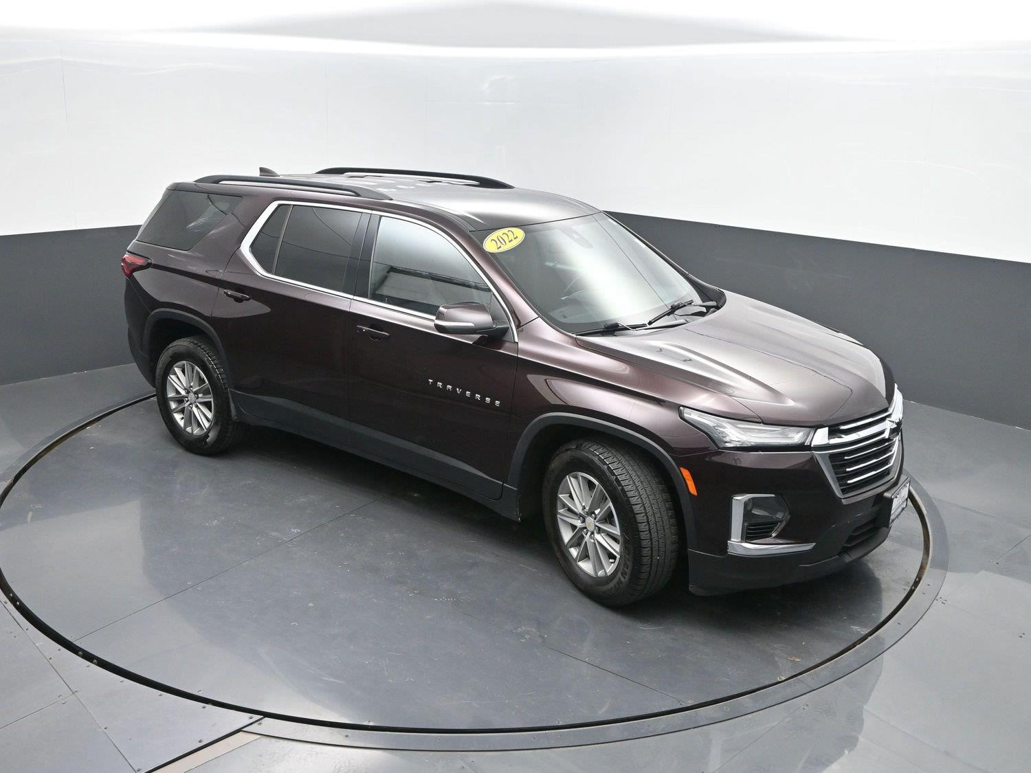 Used 2022 Black Cherry Metallic Chevrolet LT Leather image 43