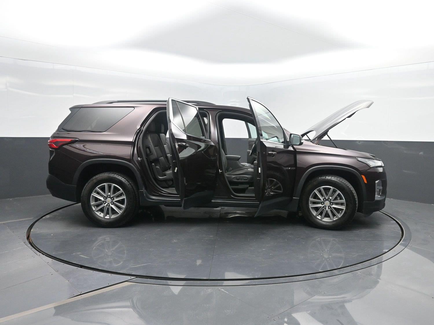 Used 2022 Black Cherry Metallic Chevrolet LT Leather image 50