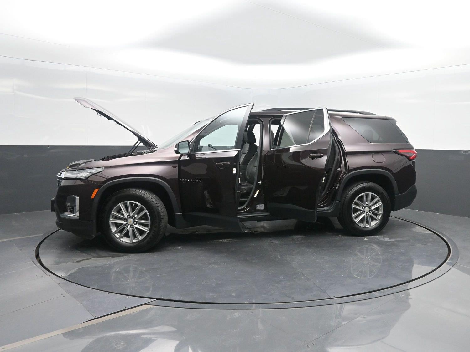 Used 2022 Black Cherry Metallic Chevrolet LT Leather image 51