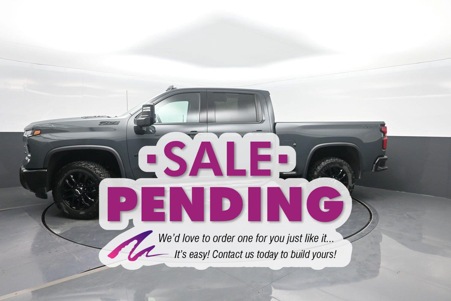 Lakeshore Blue Metallic 2025 Chevrolet Silverado 2500HD Pickup Truck Four-Wheel Drive Automatic