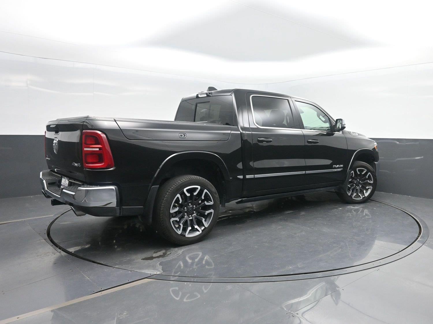 Used 2026 Diamond Black Crystal Pearlcoat Ram Limited image 2
