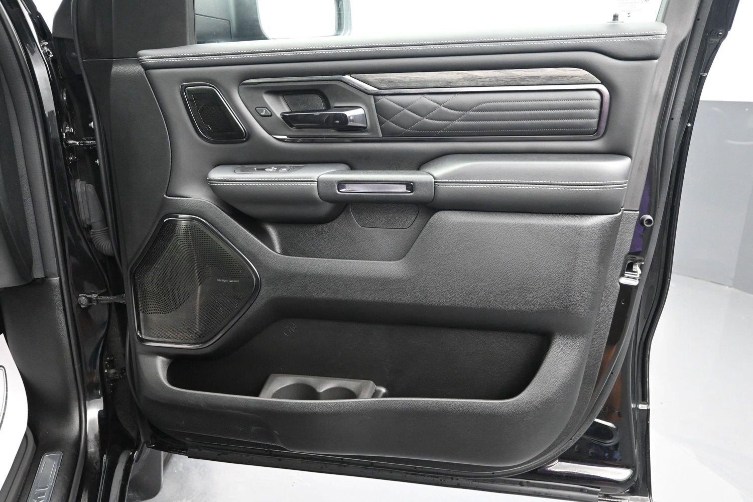 Used 2026 Diamond Black Crystal Pearlcoat Ram Limited image 8