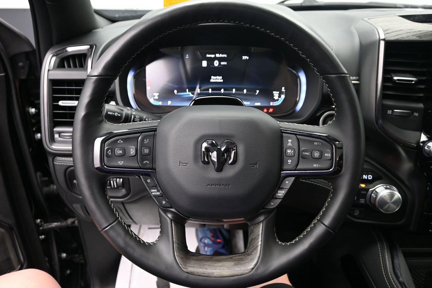 Used 2026 Diamond Black Crystal Pearlcoat Ram Limited image 25