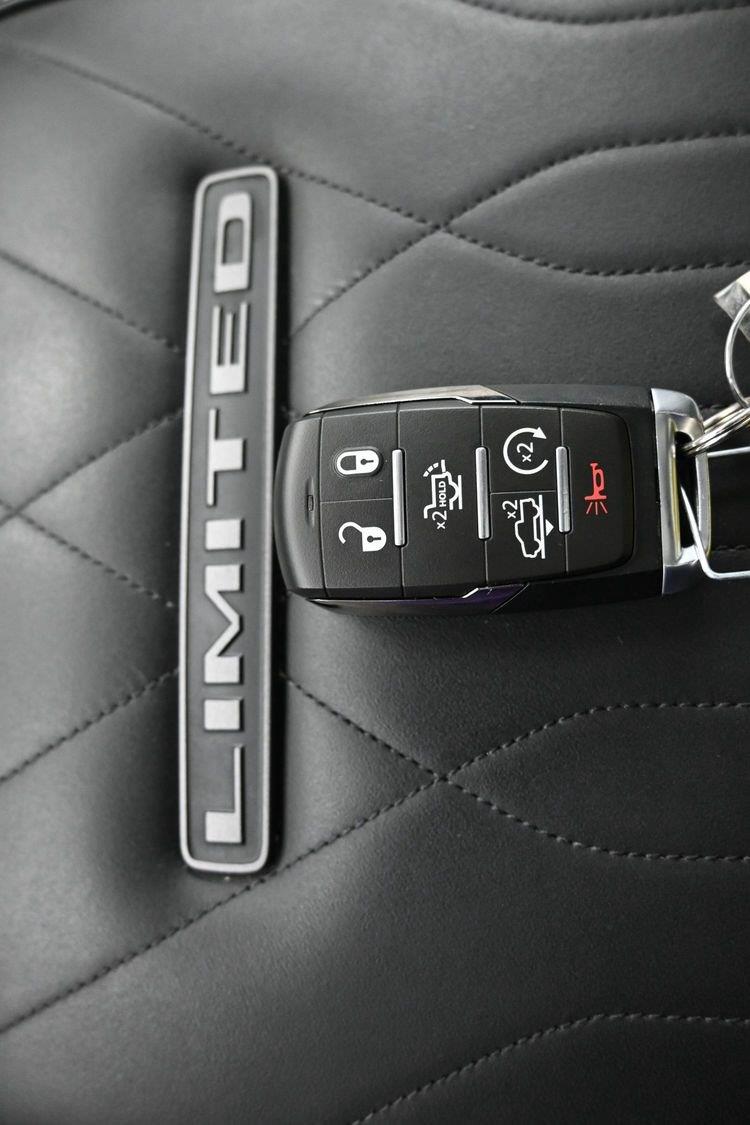 Used 2026 Diamond Black Crystal Pearlcoat Ram Limited image 37