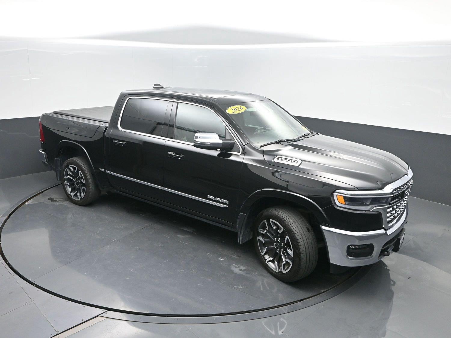 Used 2026 Diamond Black Crystal Pearlcoat Ram Limited image 44