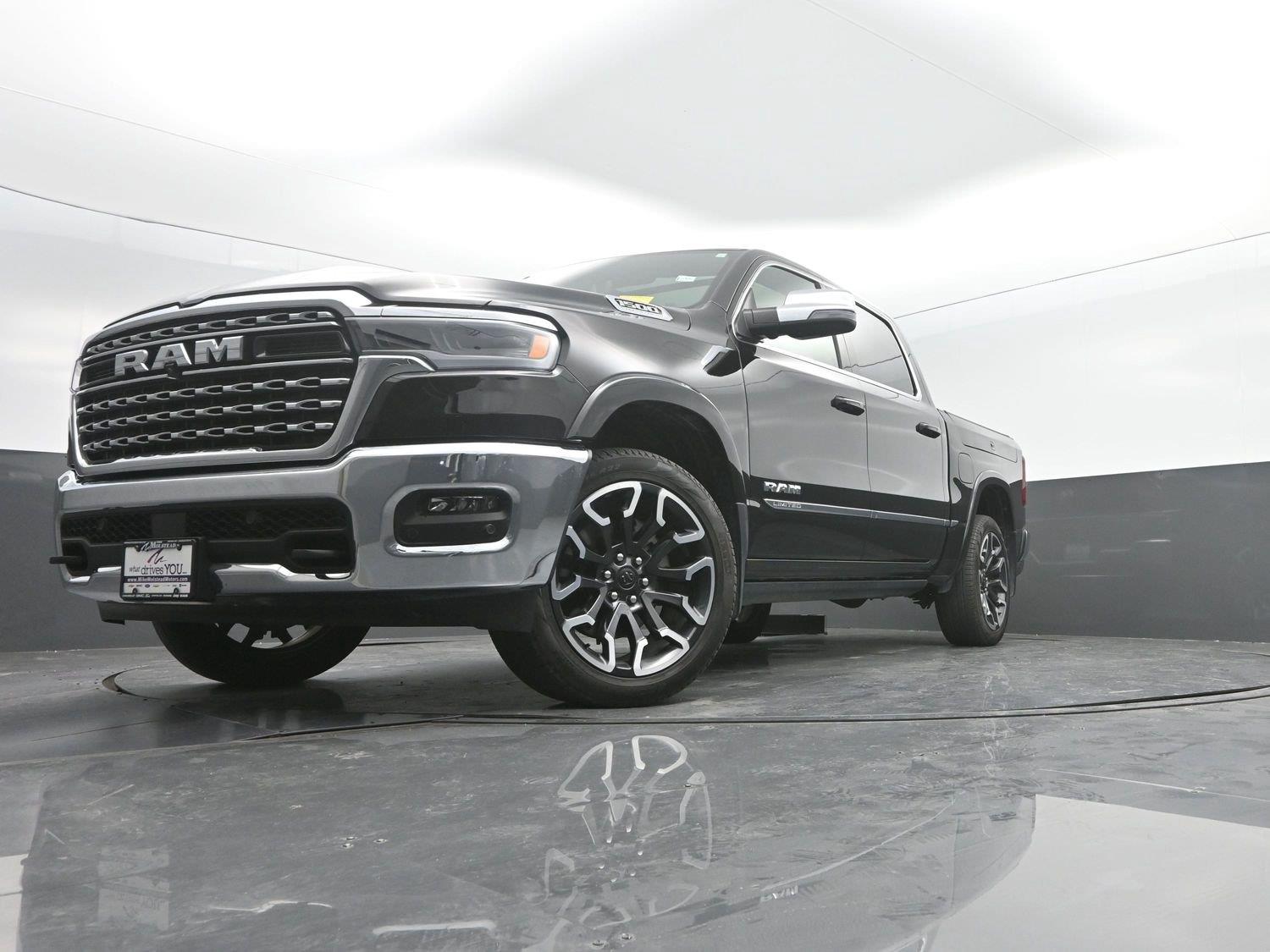 Used 2026 Diamond Black Crystal Pearlcoat Ram Limited image 49