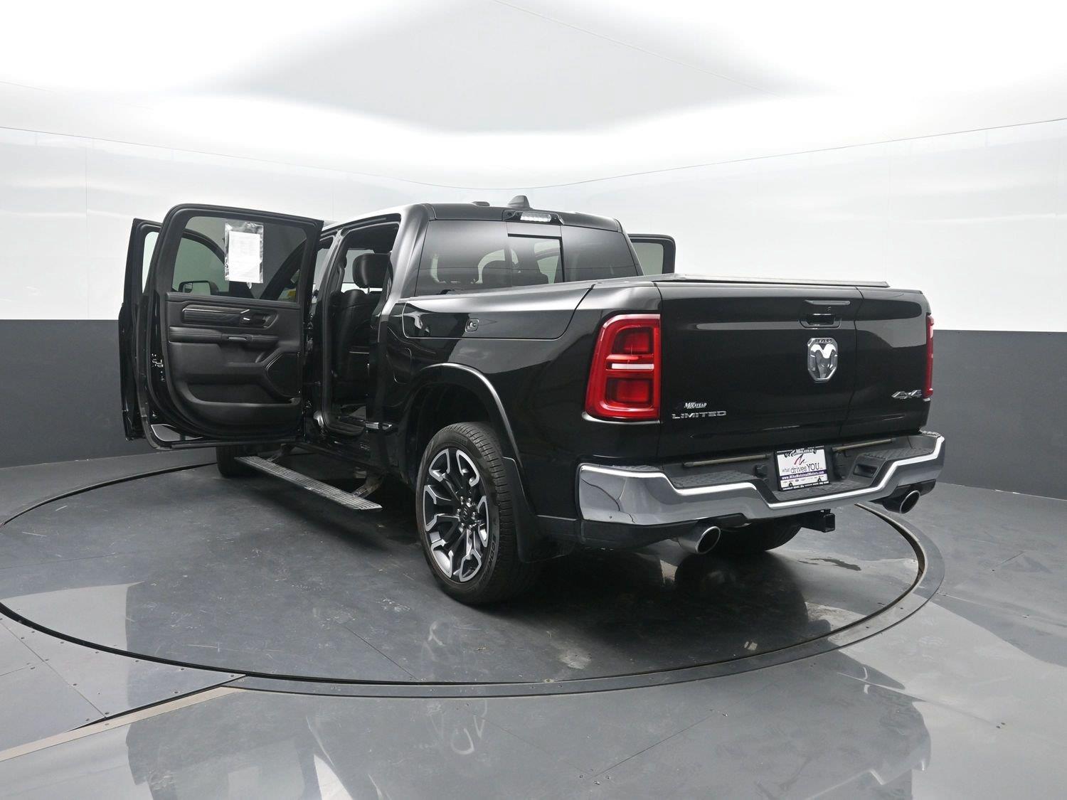 Used 2026 Diamond Black Crystal Pearlcoat Ram Limited image 51