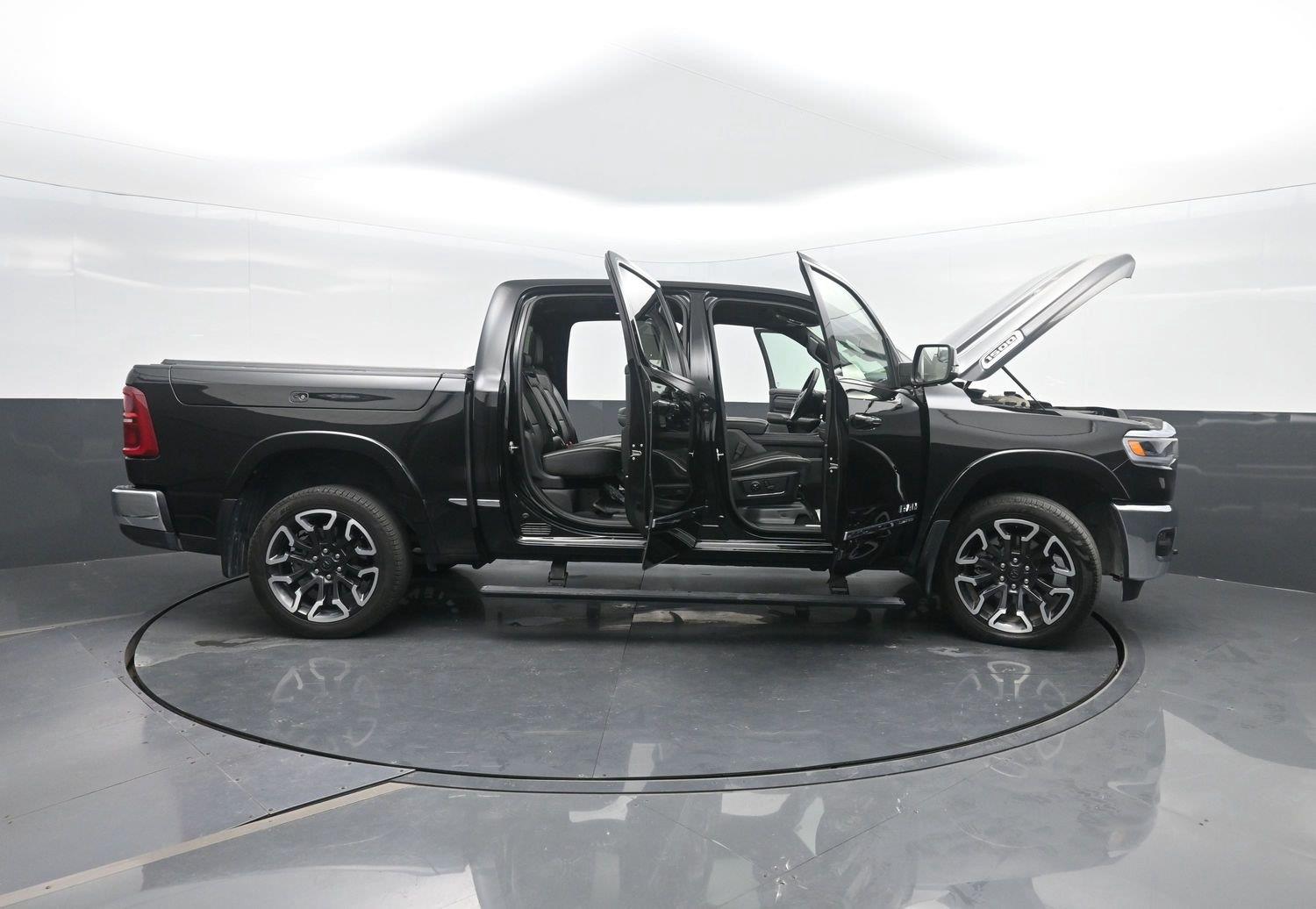 Used 2026 Diamond Black Crystal Pearlcoat Ram Limited image 52