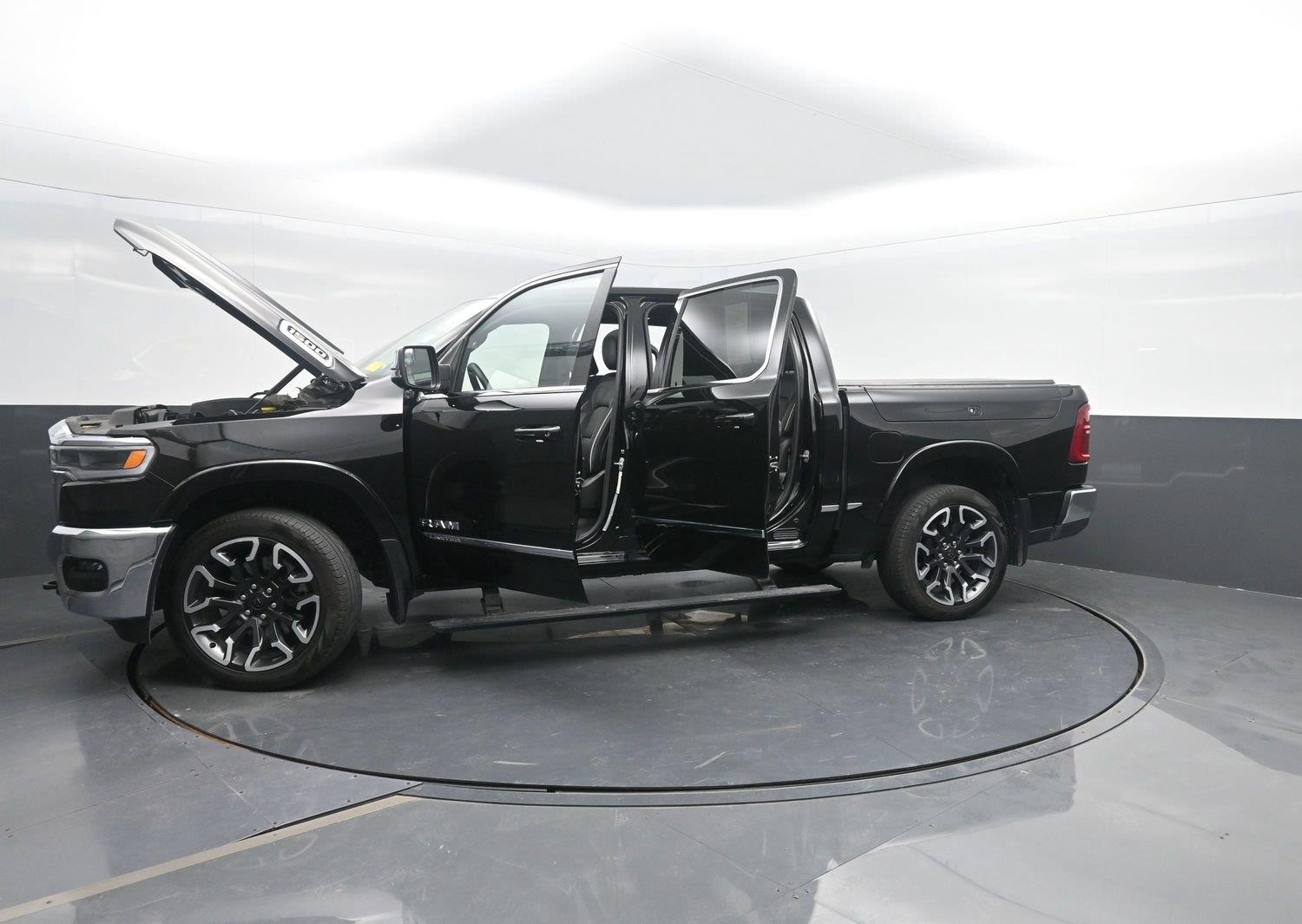 Used 2026 Diamond Black Crystal Pearlcoat Ram Limited image 53