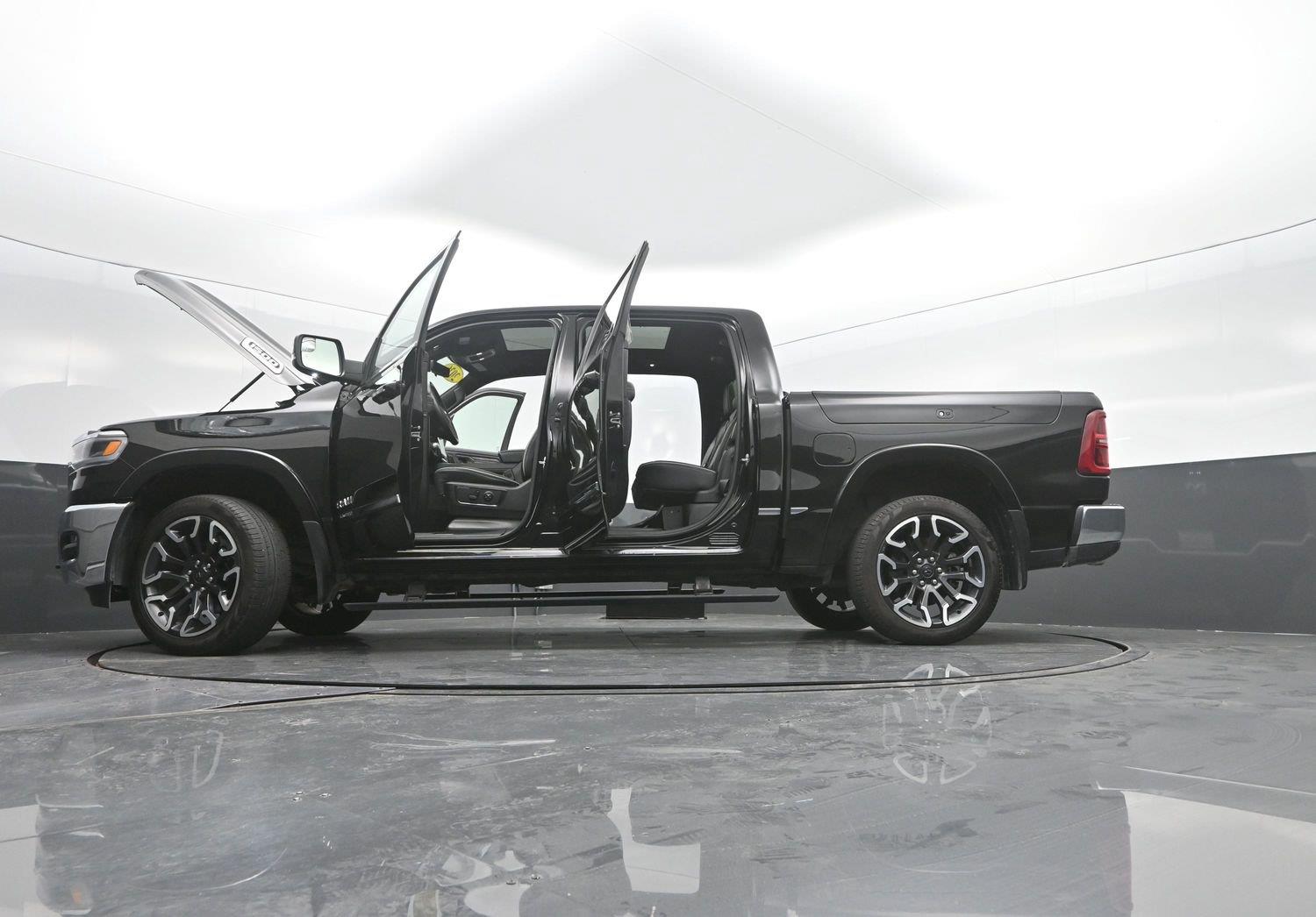 Used 2026 Diamond Black Crystal Pearlcoat Ram Limited image 55