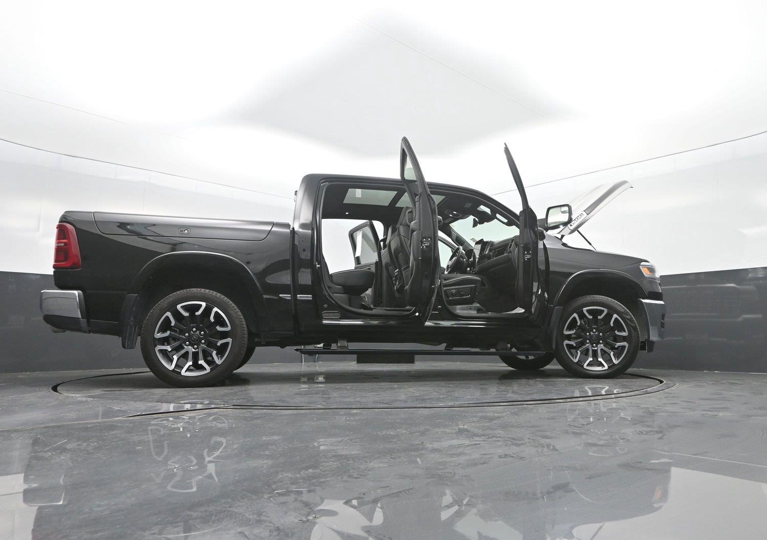 Used 2026 Diamond Black Crystal Pearlcoat Ram Limited image 56