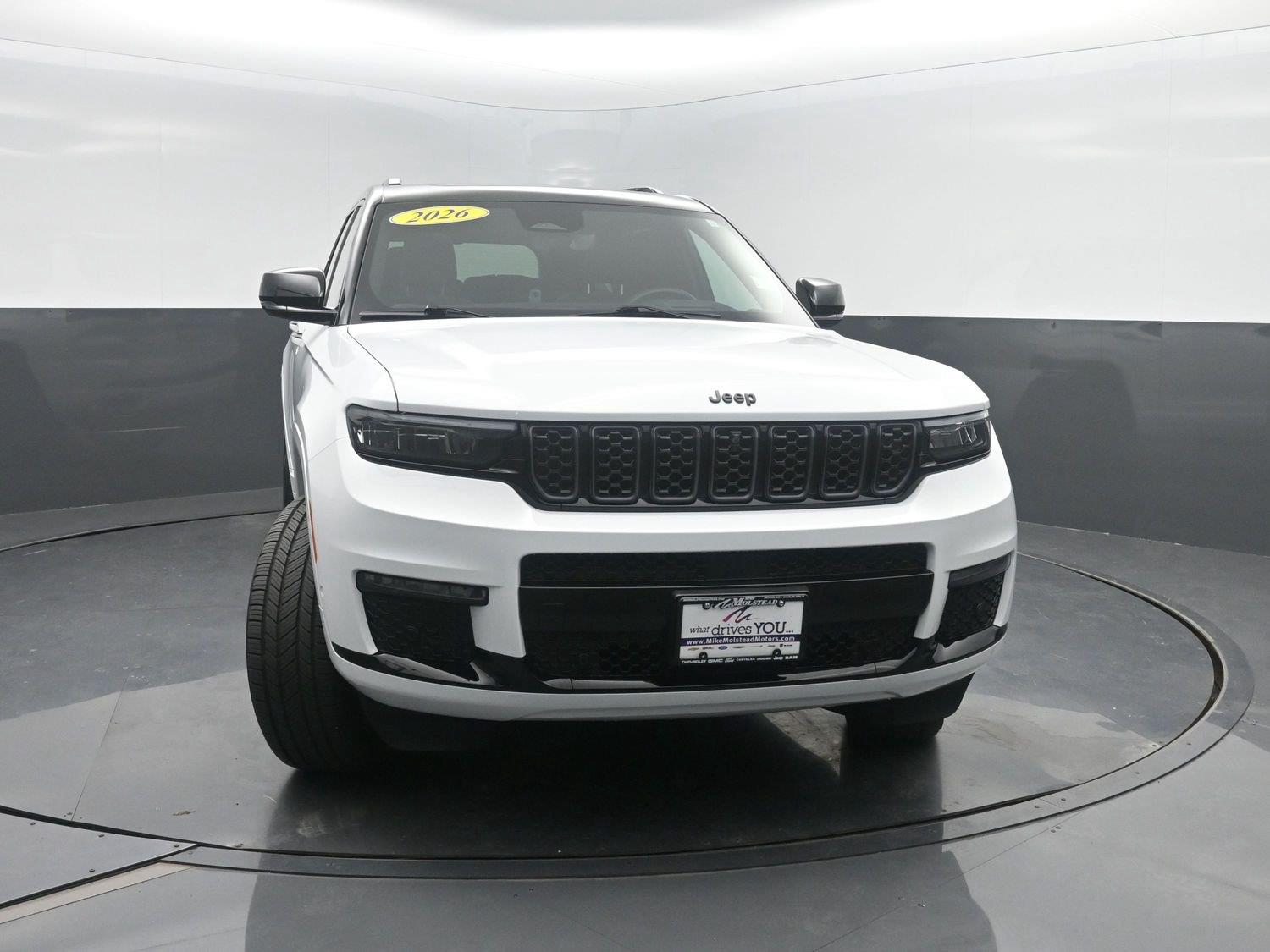 Used 2025 Bright White Clearcoat Jeep Summit Reserve image 48