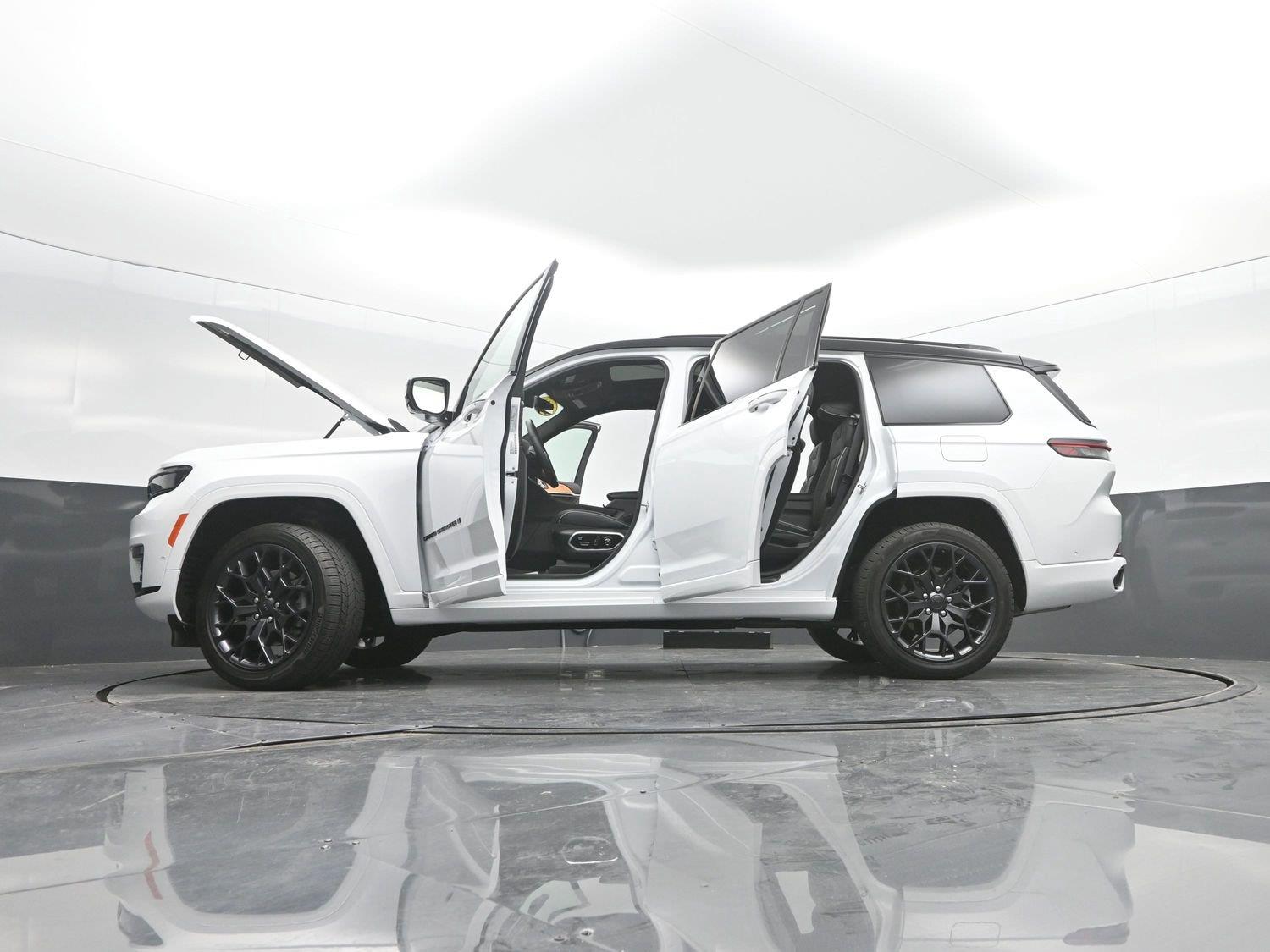 Used 2025 Bright White Clearcoat Jeep Summit Reserve image 56