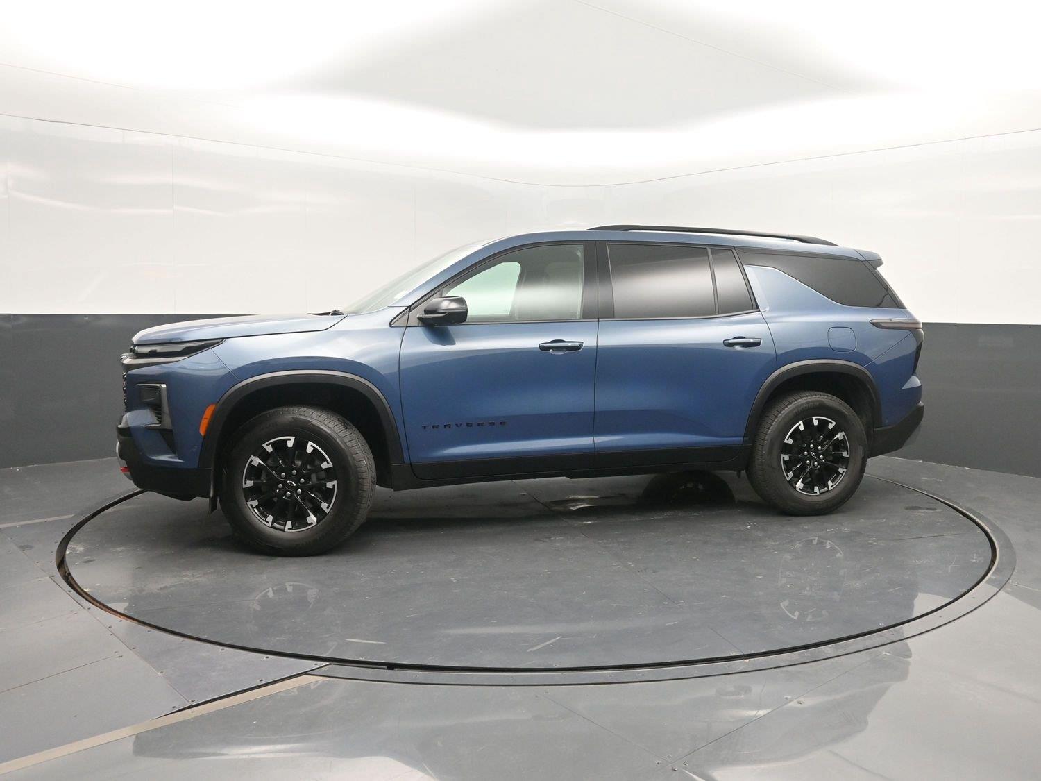 Lakeshore Blue Metallic 2024 Chevrolet Traverse SUV / Crossover Four-Wheel Drive 8-Speed Automatic