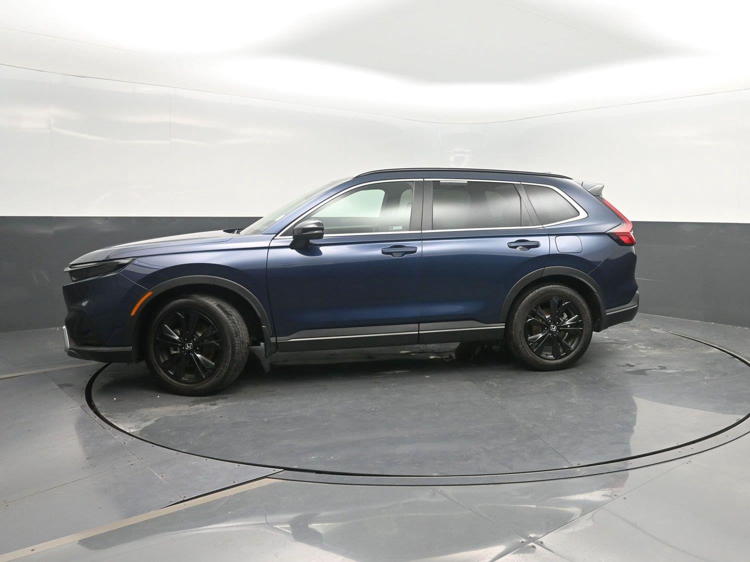 Canyon River Blue Metallic 2025 Honda CR-V Hybrid SUV / Crossover All-Wheel Drive 1-Speed Dual Clutch