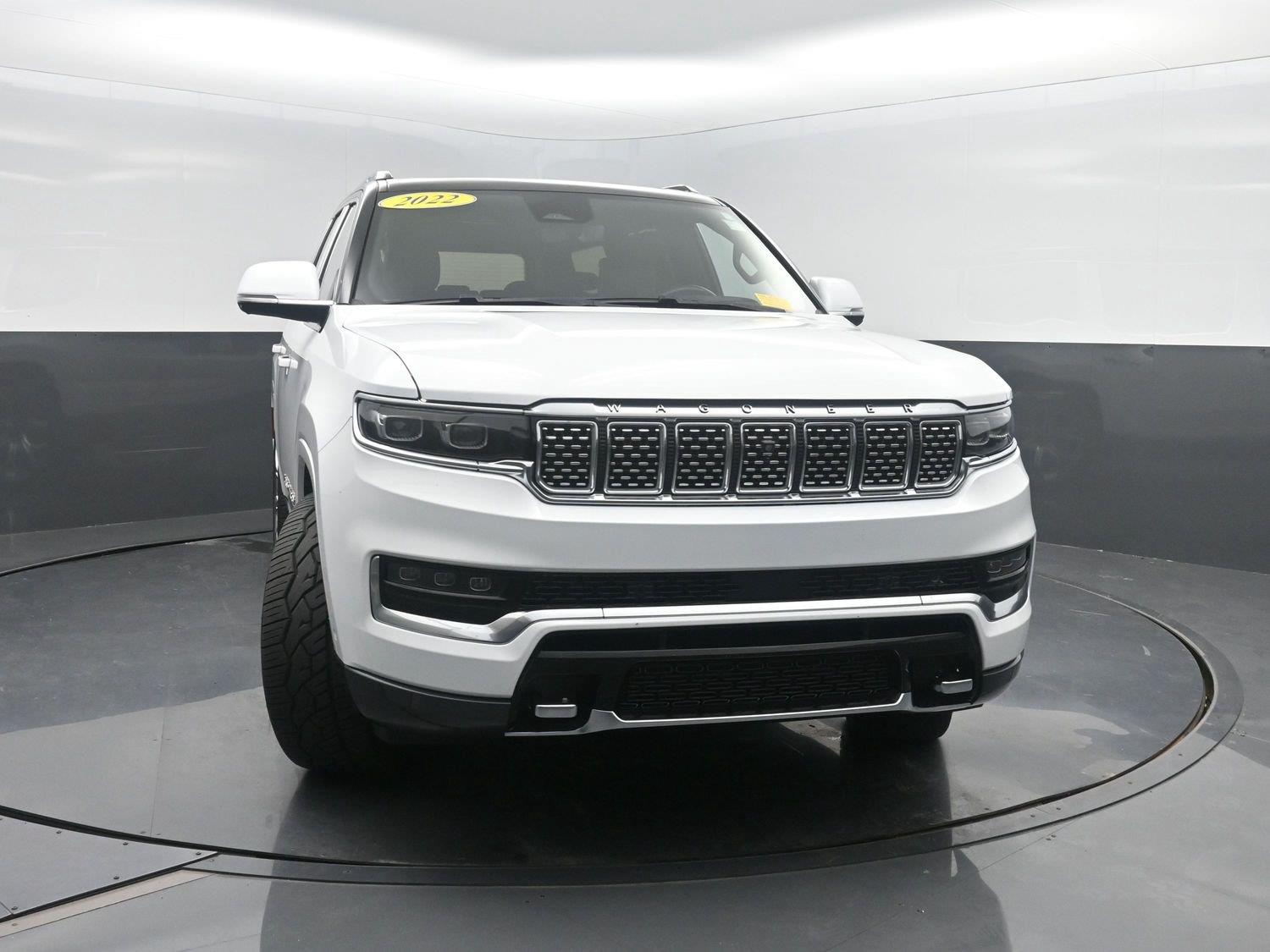 Used 2022 Bright White Clearcoat Jeep Series III image 45