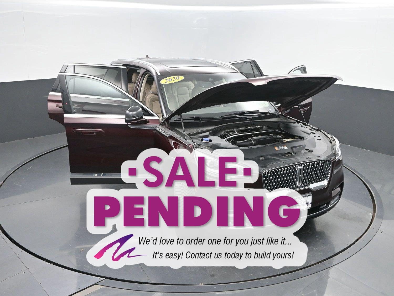 Used 2020 Burgundy Velvet Metallic Tinted Clearcoat Lincoln Reserve image 46