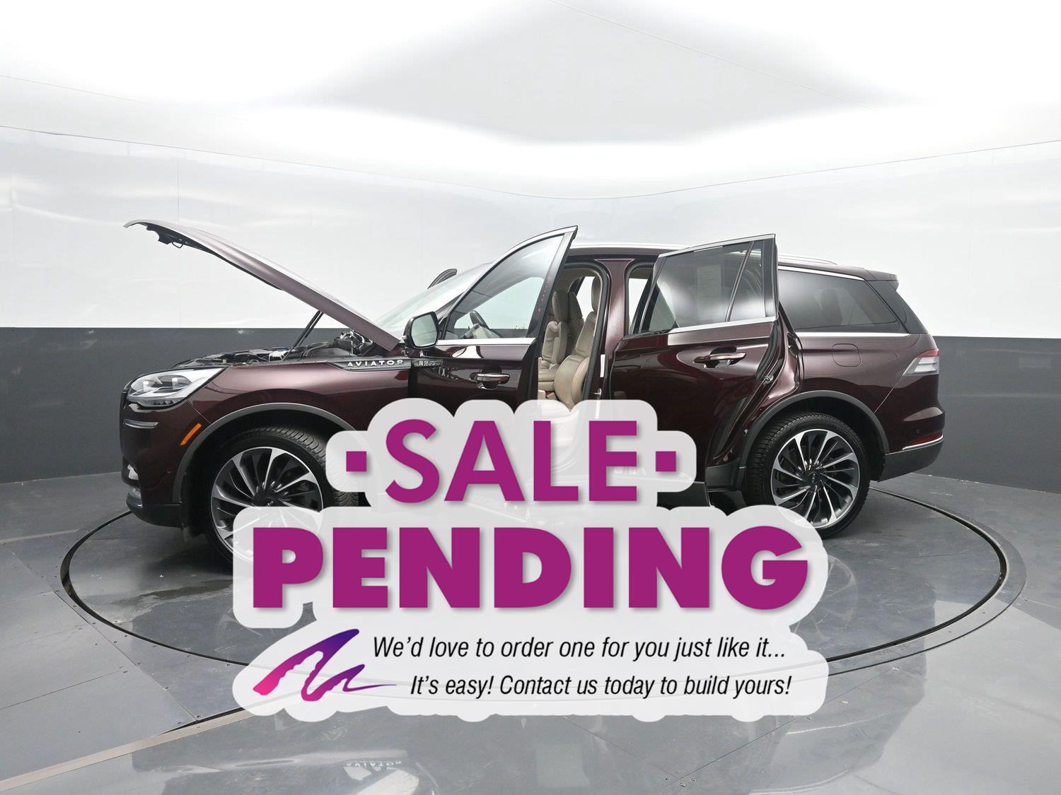 Used 2020 Burgundy Velvet Metallic Tinted Clearcoat Lincoln Reserve image 49