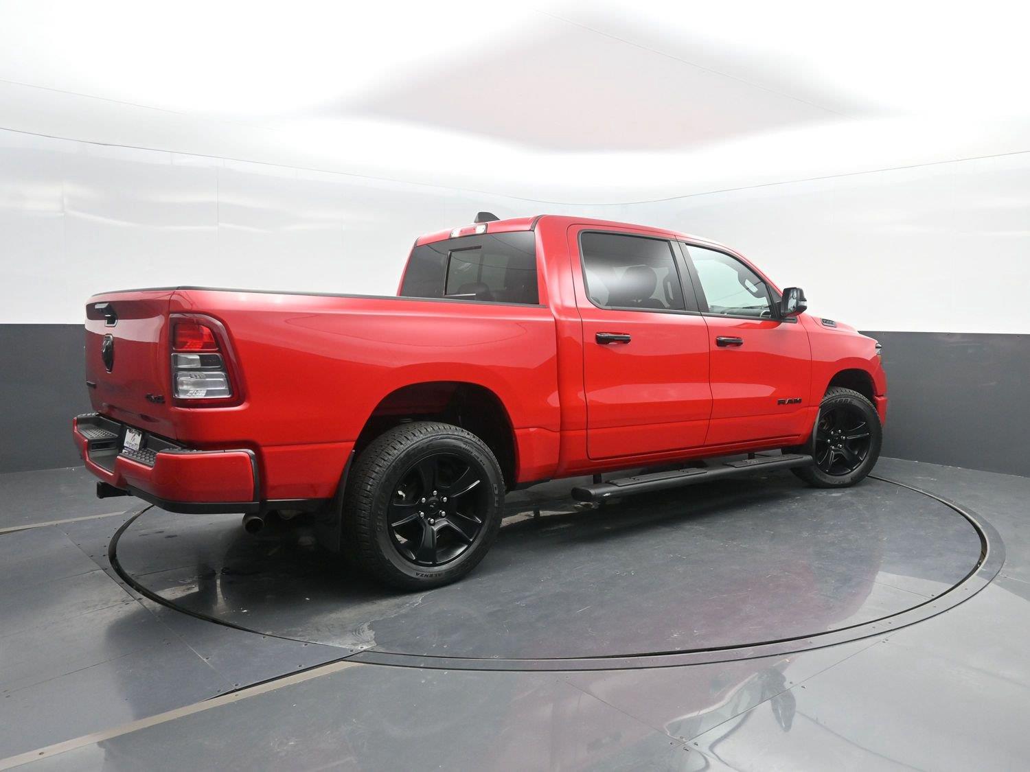 Used 2023 Flame Red Clearcoat Ram Big Horn image 2